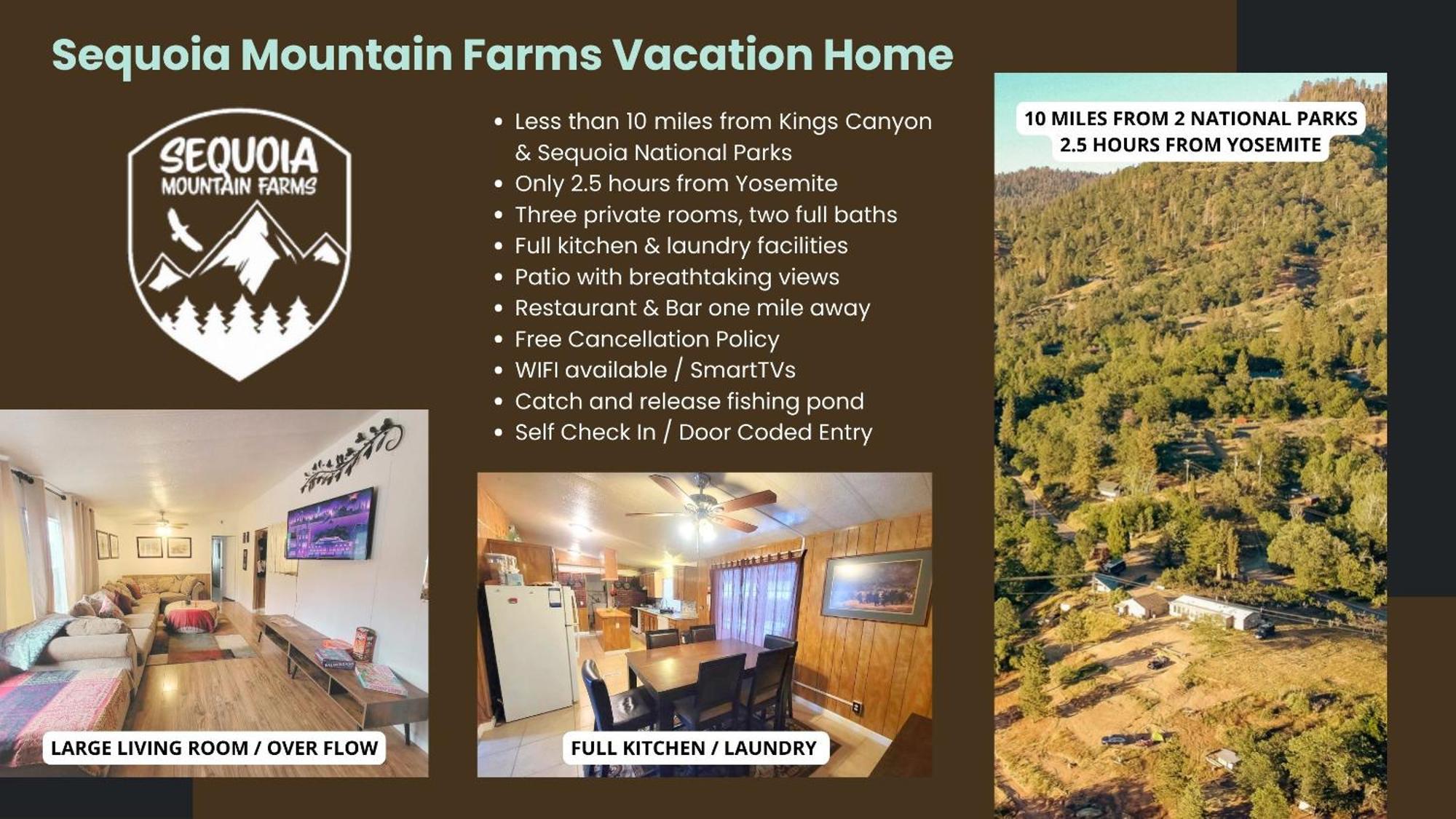 Campground At Sequoia Mountain Farms - Bring Your Own Tent Or Rv - No Bedrooms Or Beds Provided Miramonte Exterior foto